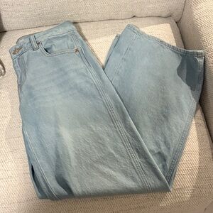 PacSun Women Sky Blue Straight Jeans